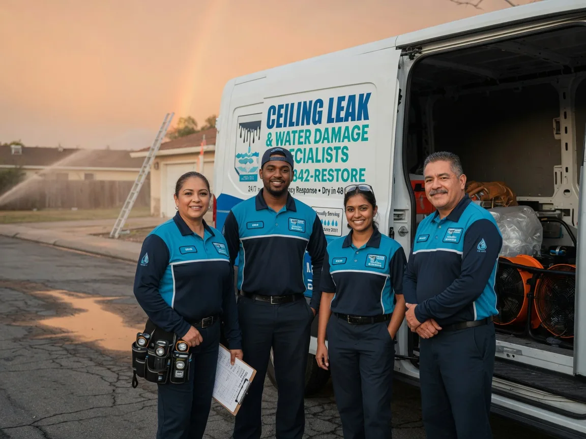 Ceiling Leak Cleanup company in Donnelly, MN
