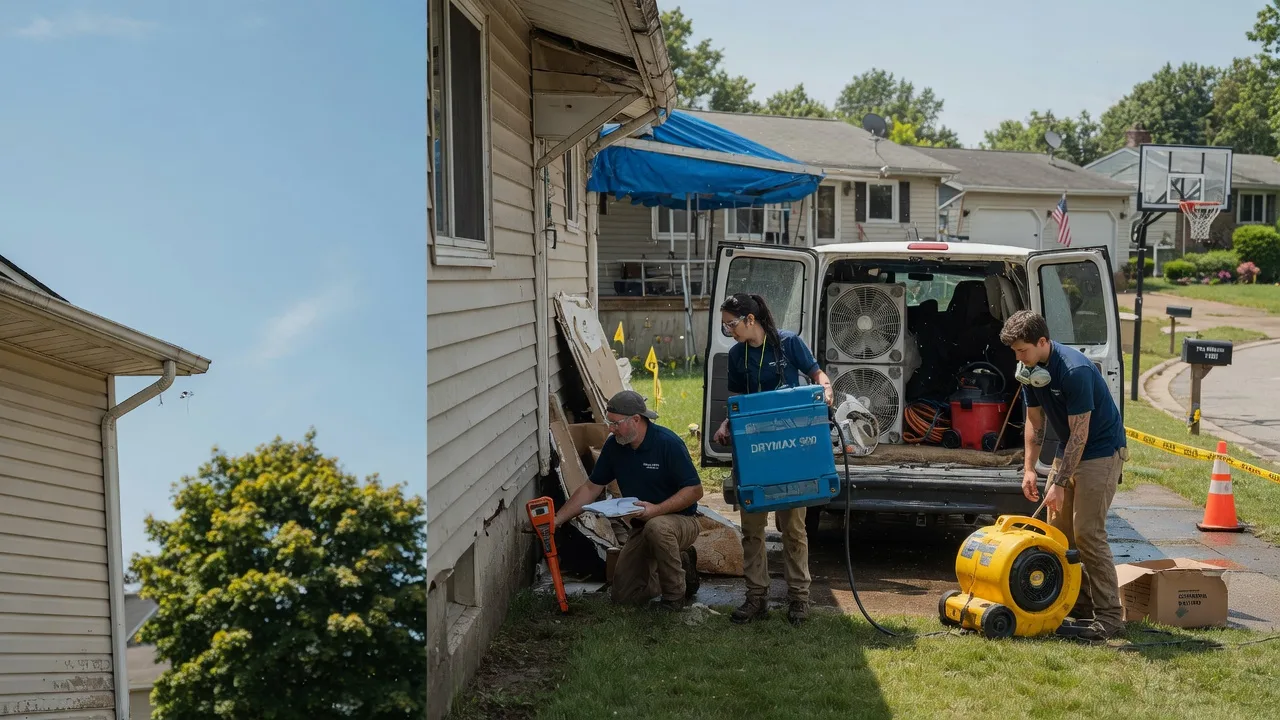 Ceiling Leak Cleanup in Donnelly, MN near me